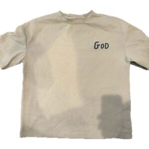 Private Label Cream Short Sleeve Tee